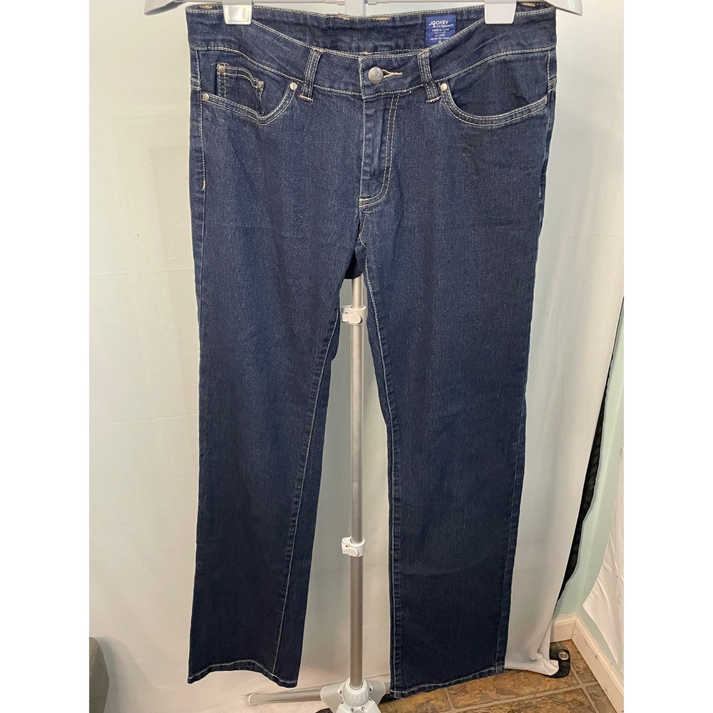Jockey Person‎ to Person Dark Wash Denim Jeans Size 8 Stretch Casual